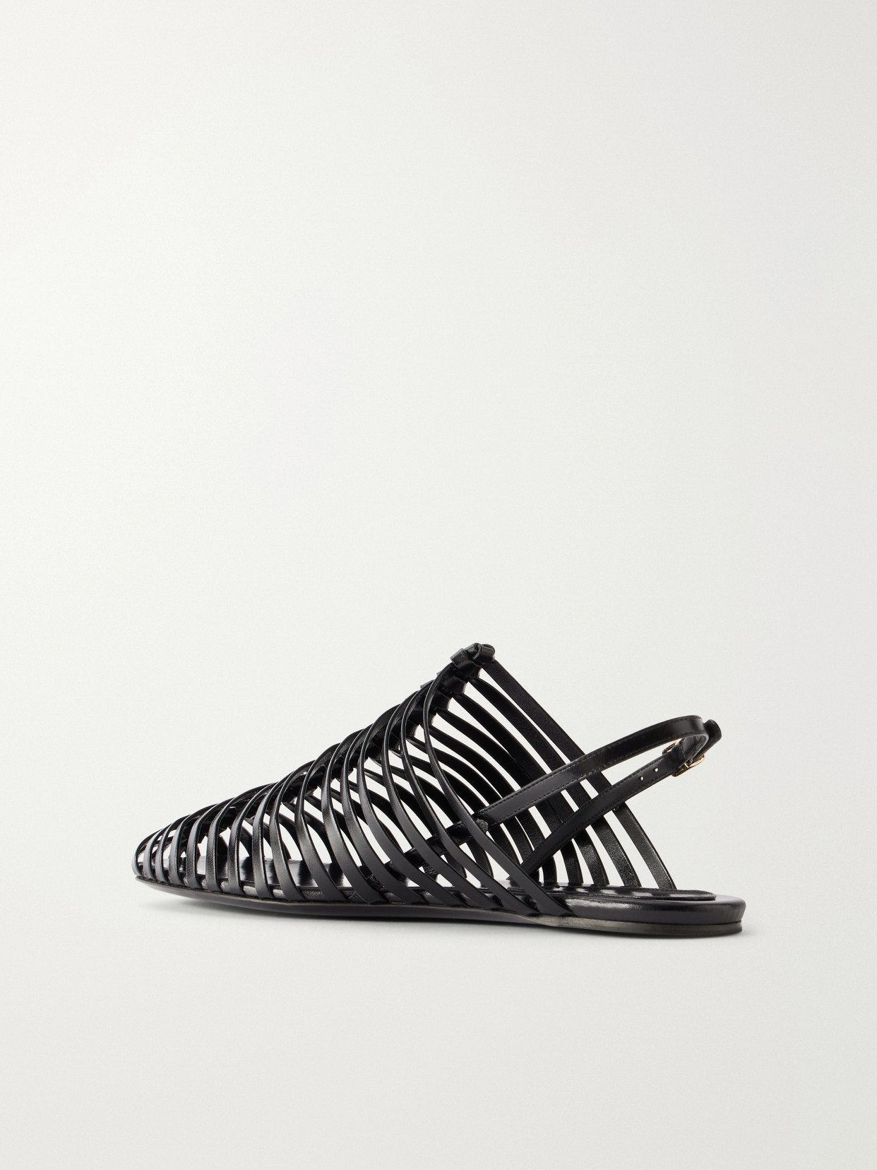 Leather Braided Ballet Flats