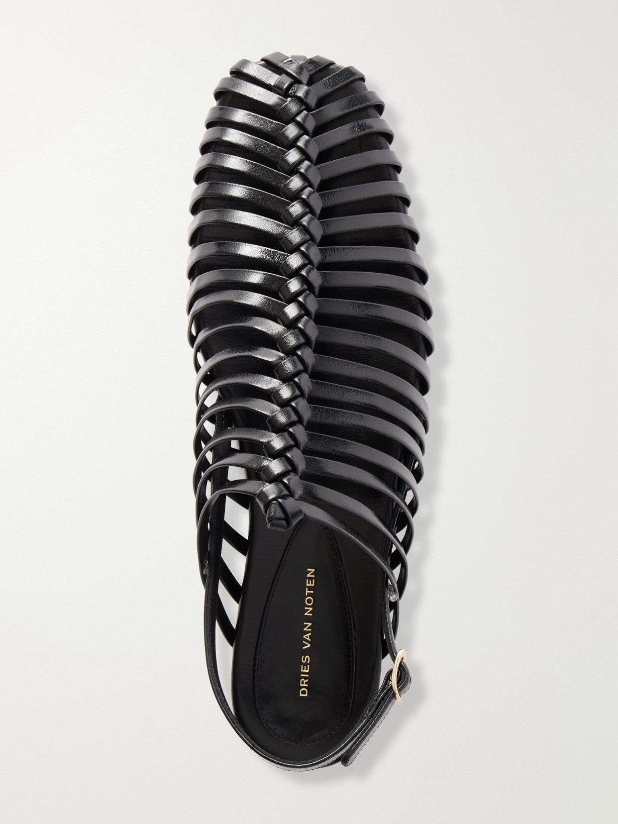 Leather Braided Ballet Flats