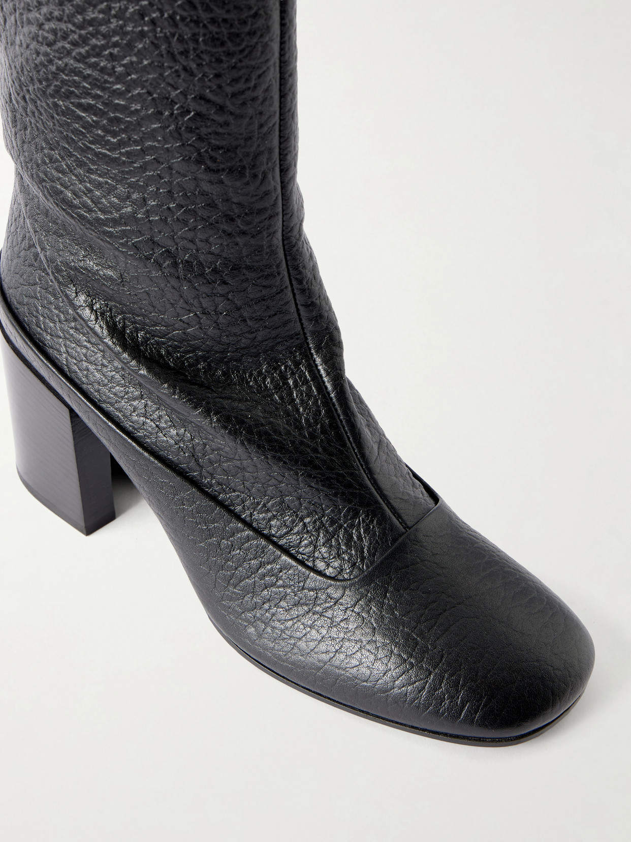 Leather Over-The-Knee Boots