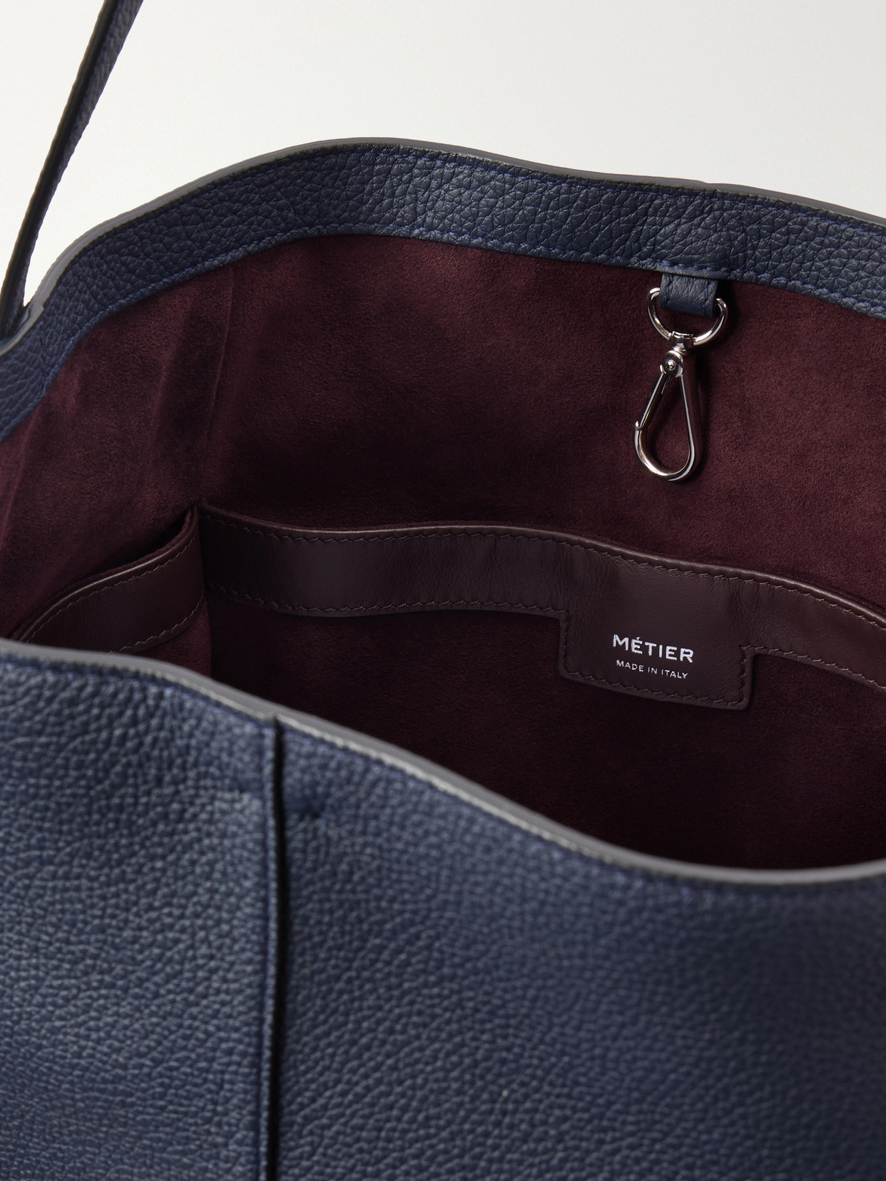 Métier - Tilt 22 Textured-Leather Shoulder Bag