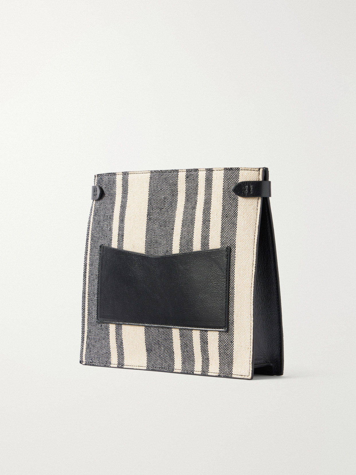 Métier - Stowaway Striped Canvas Shoulder Bag