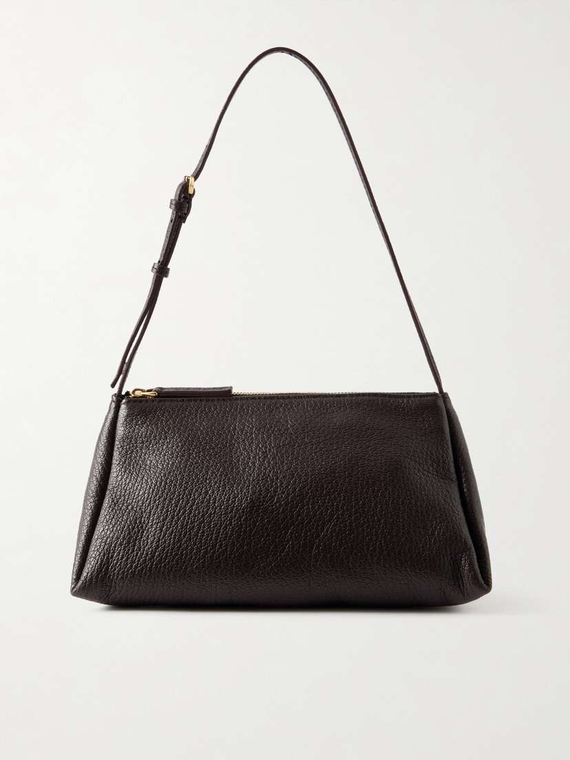 Calvin Klein Collection Aurelis Textured-leather Shoulder Bag