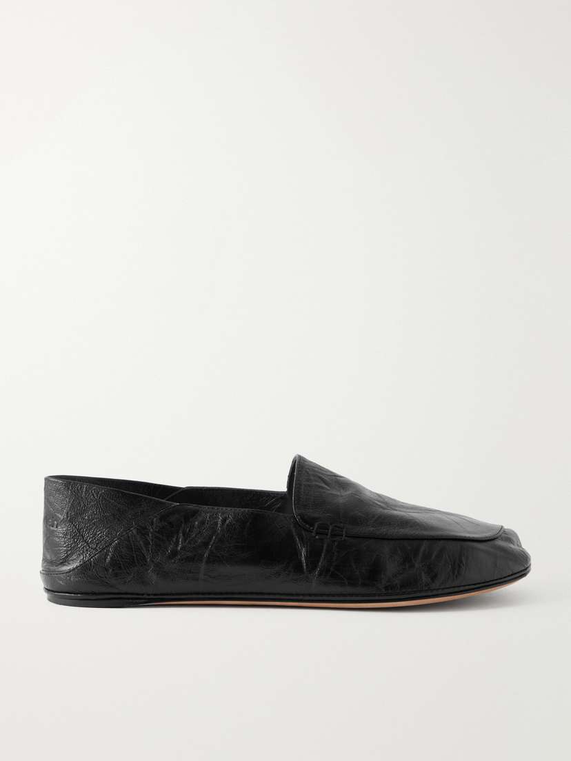 Calvin Klein Collection Vela Leather Loafers