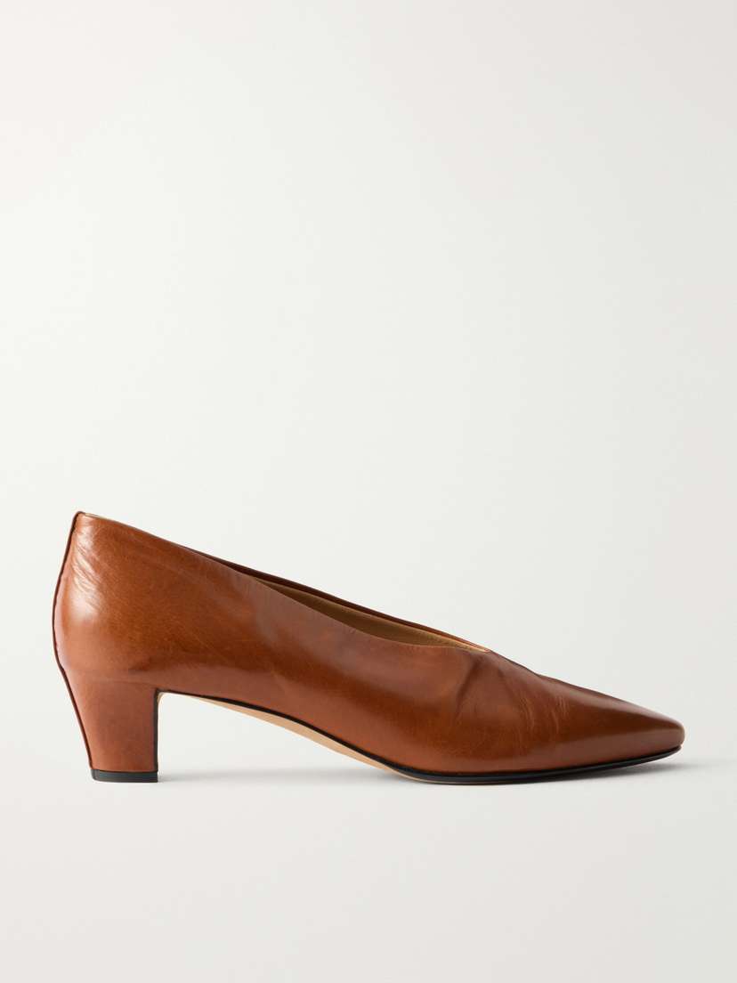 Calvin Klein Collection Bri Leather Pumps