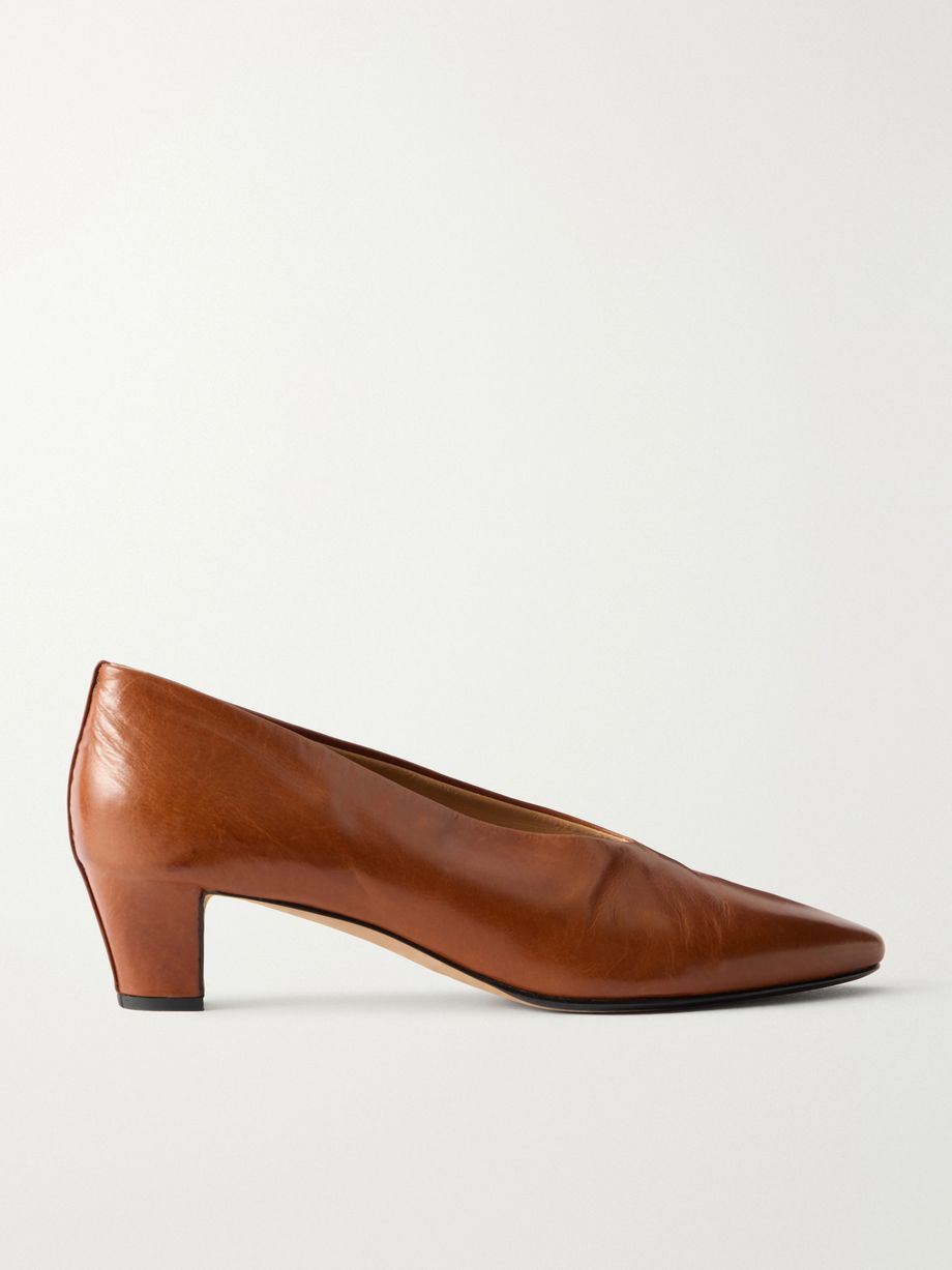 Bri leather pumps