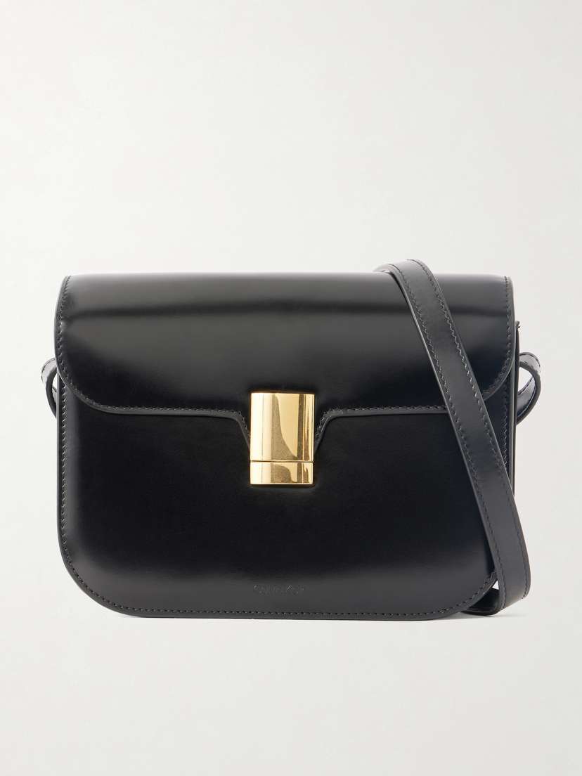 Calvin Klein Collection Tilla Small Leather Shoulder Bag