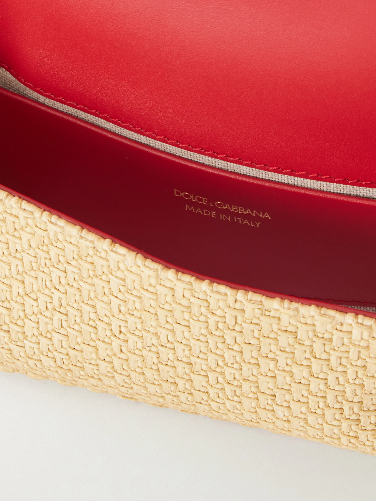 3.5 Logo-Embellished Fringed Leather-Trimmed Raffia Shoulder Bag