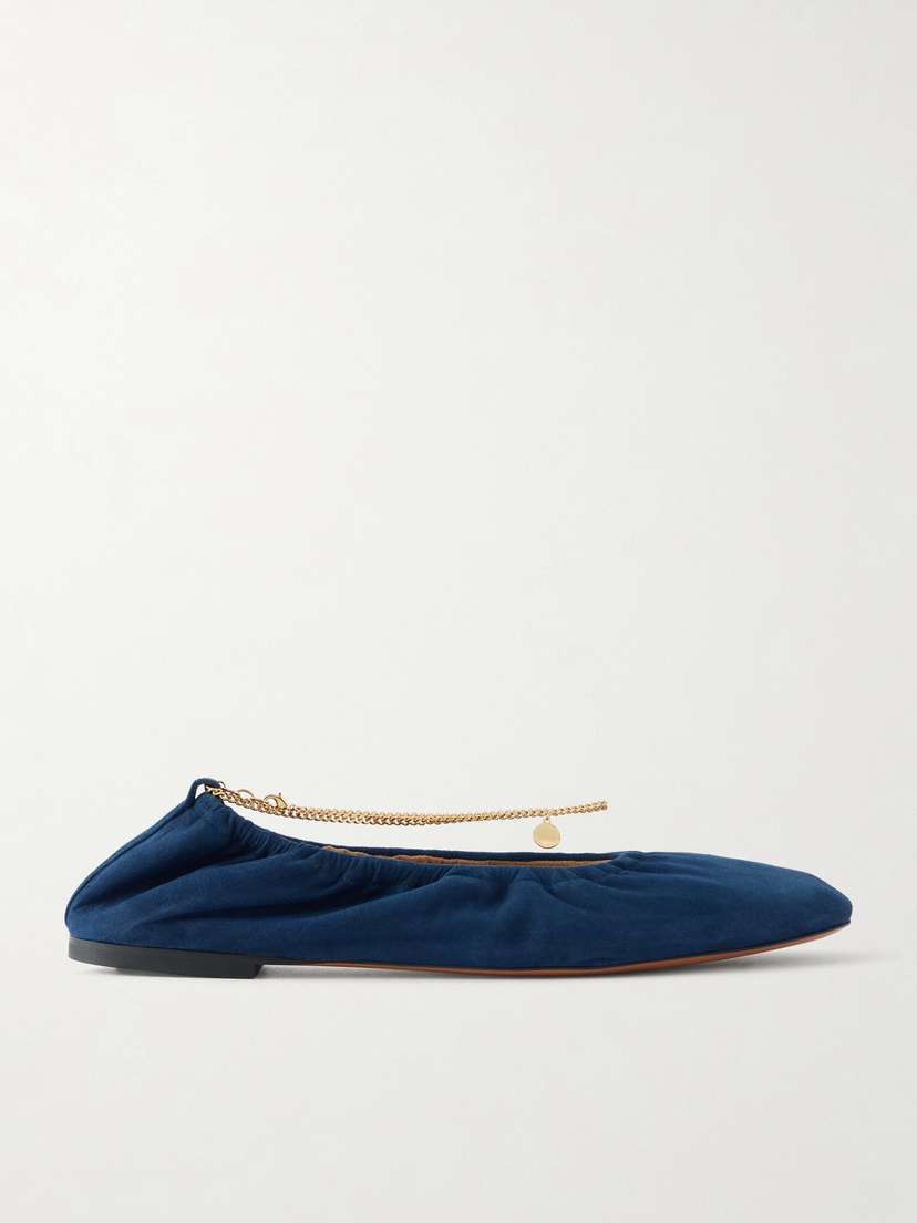 Stella McCartney Ballerina Alter Suede Flats | Thumbnail 6 Stella McCartney Ballerina Alter Suede Flats | Thumbnail 6