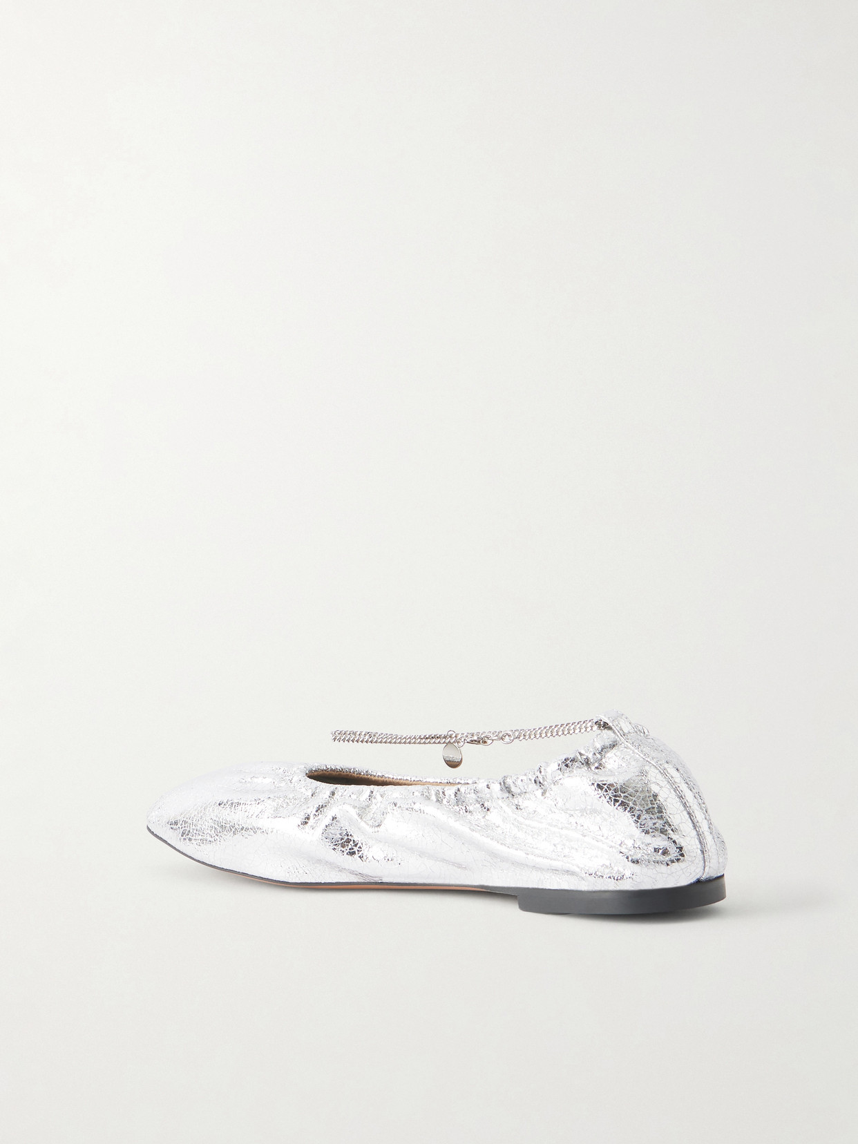 Embellished Crinkled Flats