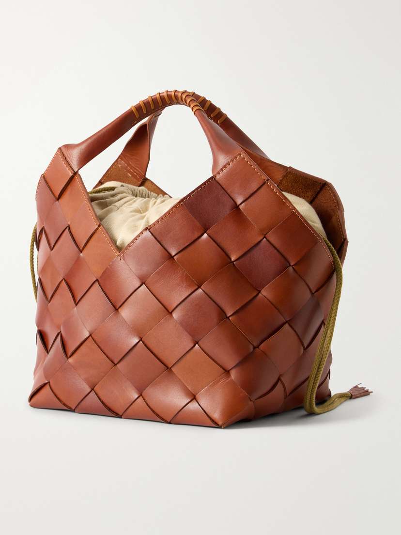 Dragon Diffusion Castello Woven Leather Tote | Thumbnail 4 Dragon Diffusion Castello Woven Leather Tote | Thumbnail 4