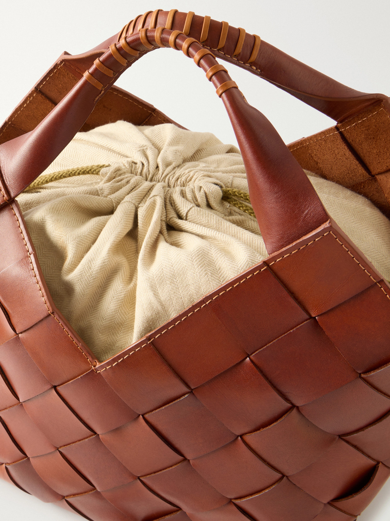 Dragon Diffusion Castello Leather Shoulder Bag In Brown