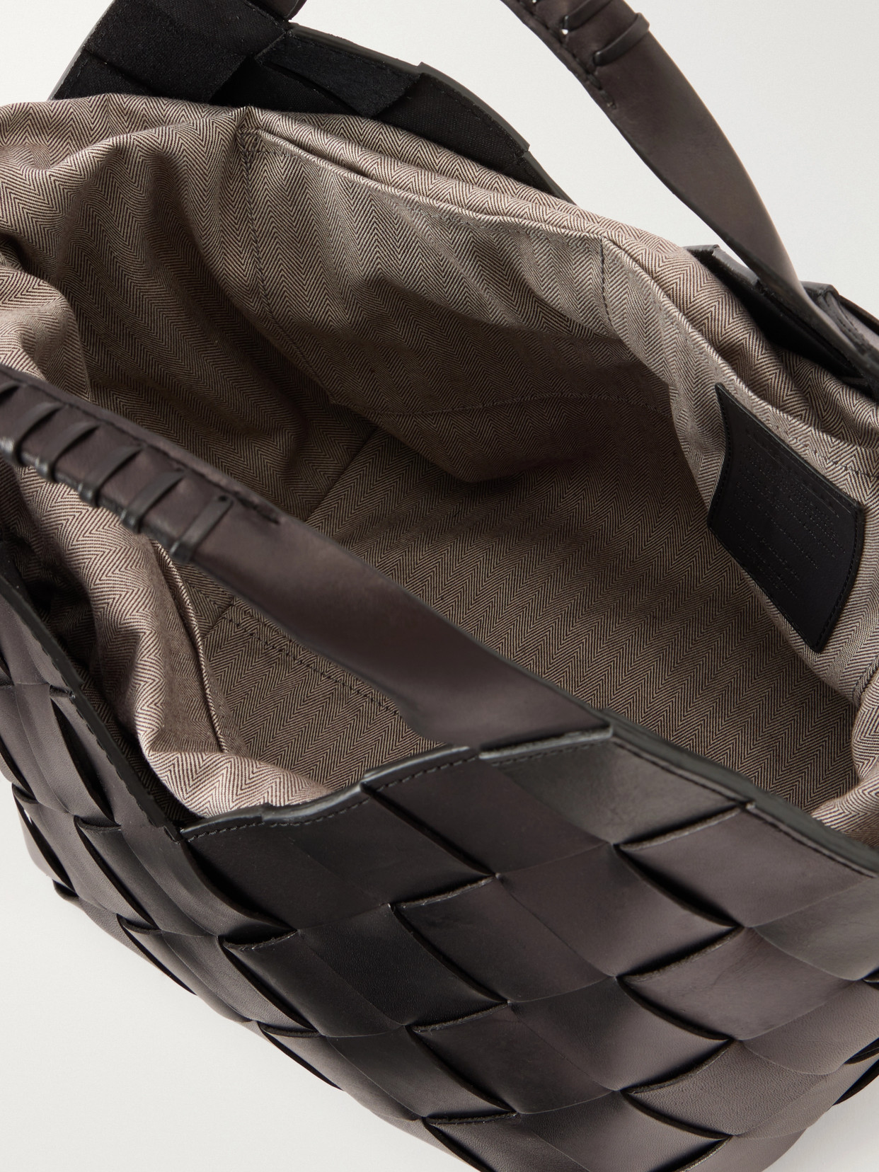 Castello Woven Leather Tote