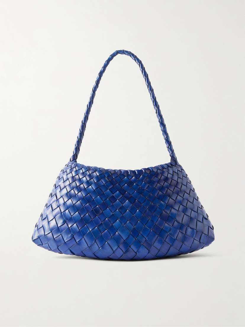 Dragon Diffusion Rosanna Mini Woven Leather Shoulder Bag