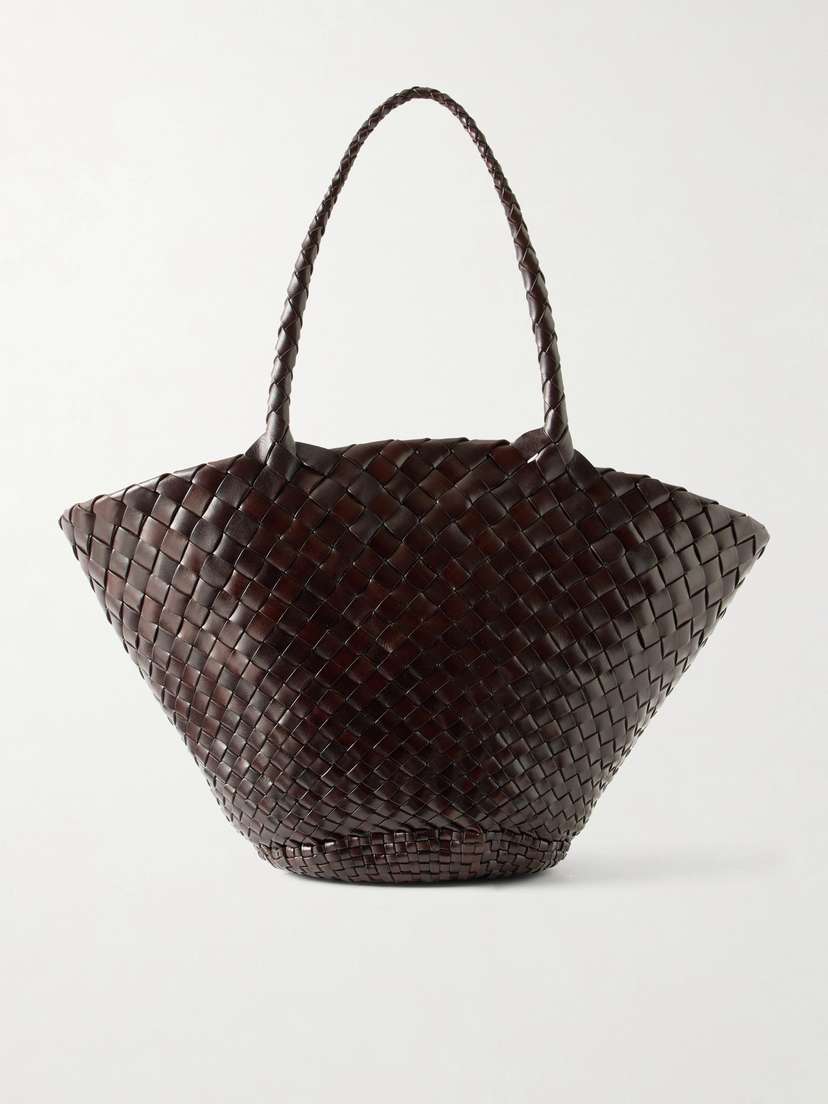 Dragon Diffusion Egola Woven Leather Tote