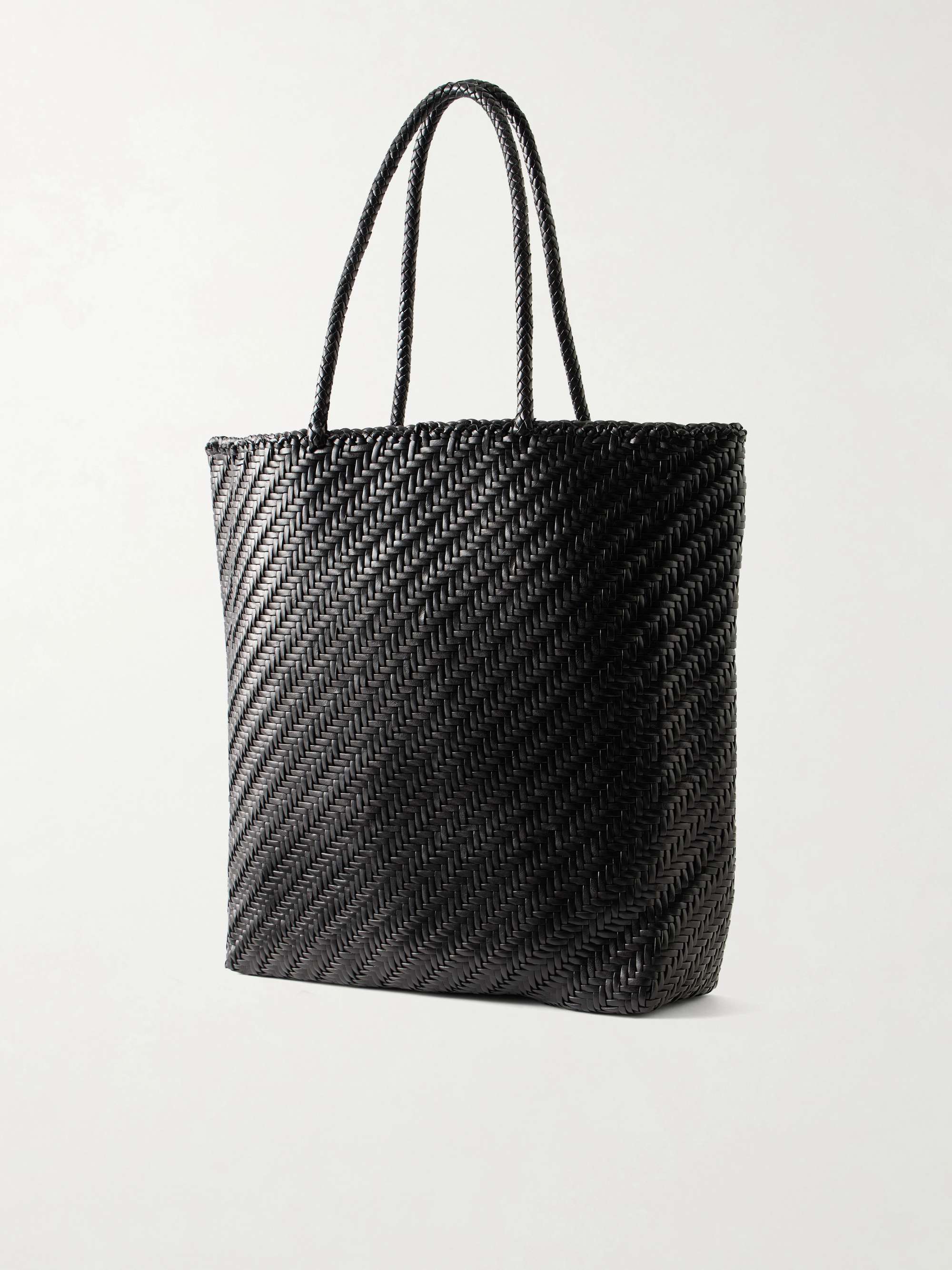 DRAGON DIFFUSION Big woven leather tote bag | NET-A-PORTER