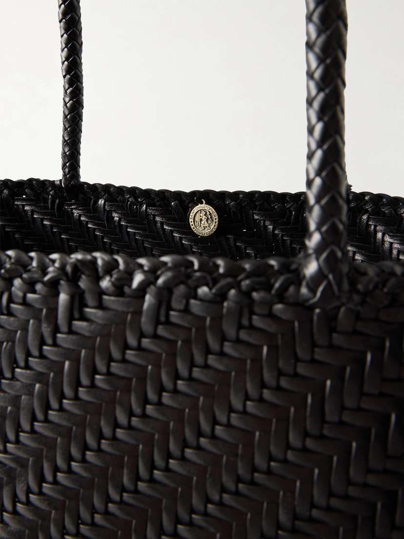 Dragon Diffusion Big Woven Leather Tote Bag | Thumbnail 5 Dragon Diffusion Big Woven Leather Tote Bag | Thumbnail 5