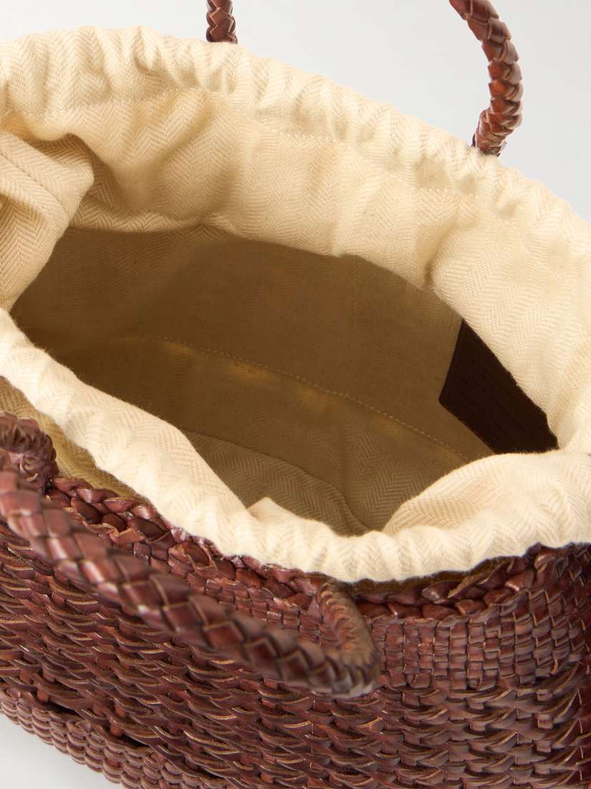 Dragon Diffusion Santa Cano Woven Leather Tote | Thumbnail 6