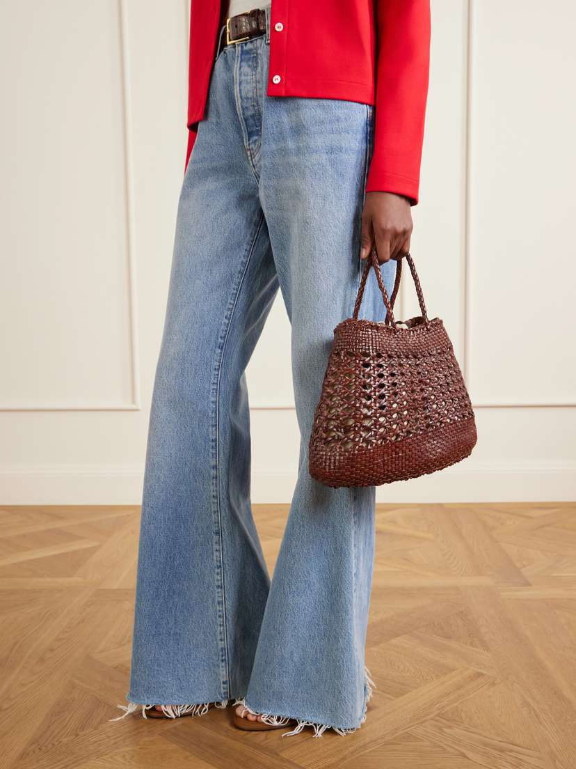 Dragon Diffusion Santa Cano Woven Leather Tote | Thumbnail 2