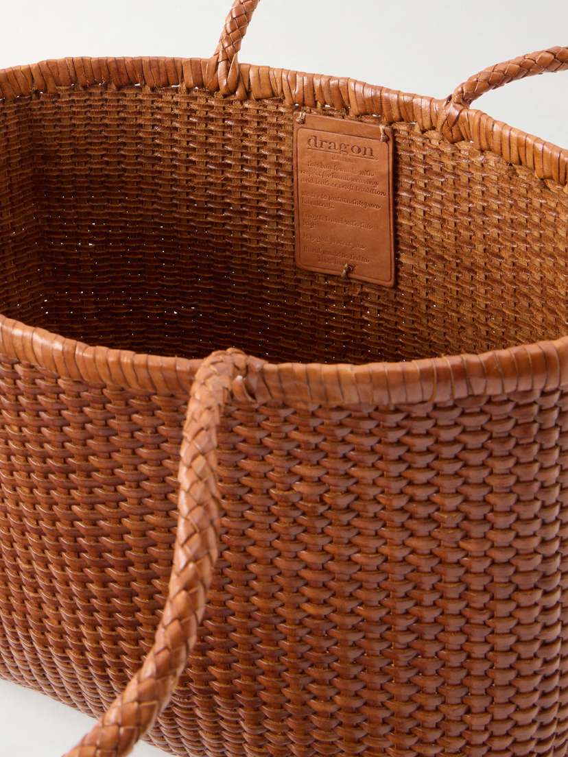 Dragon Diffusion B Weave Leather Tote | Thumbnail 6