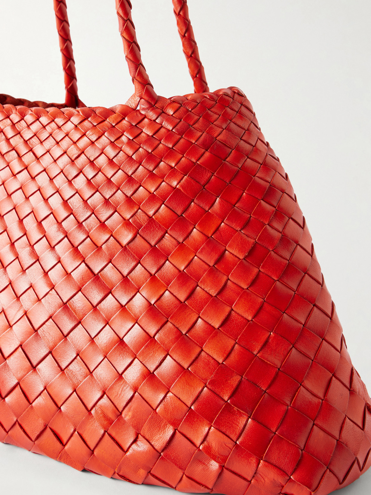 Santa Croce Woven Leather Tote