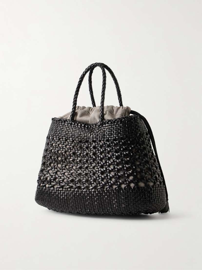 Dragon Diffusion Santa Cano Woven Leather Tote Bag | Thumbnail 4 Dragon Diffusion Santa Cano Woven Leather Tote Bag | Thumbnail 4