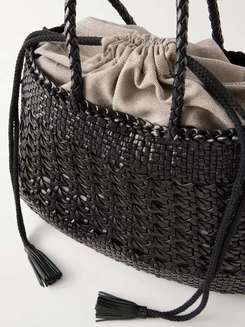 Dragon Diffusion Santa Cano Woven Leather Tote Bag | Thumbnail 5 Dragon Diffusion Santa Cano Woven Leather Tote Bag | Thumbnail 5