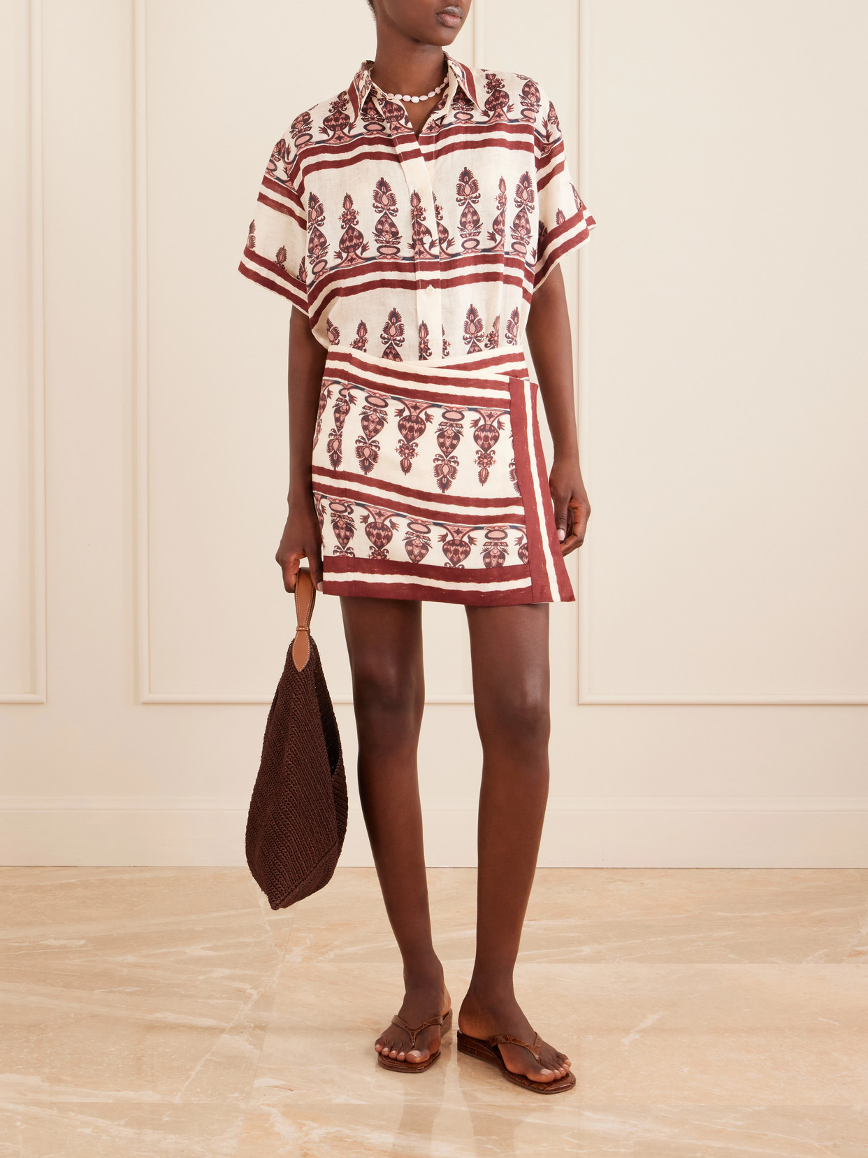 Mini Wrap Skirt