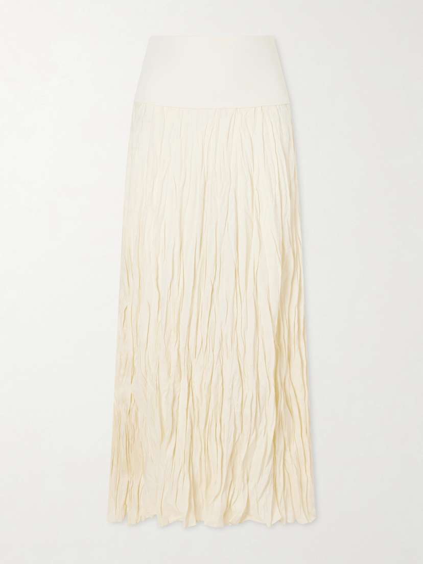 Johanna Ortiz Light And Sound Linen-blend Jersey Maxi Skirt | Thumbnail 6 Johanna Ortiz Light And Sound Linen-blend Jersey Maxi Skirt | Thumbnail 6