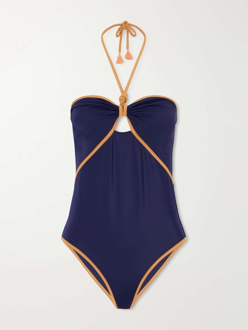 Johanna Ortiz Salt And Saddle Halterneck Swimsuit | Thumbnail 5 Johanna Ortiz Salt And Saddle Halterneck Swimsuit | Thumbnail 5