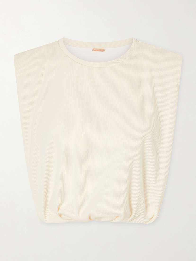 Johanna Ortiz Muraya Ribbed Cotton-blend Top | Thumbnail 5