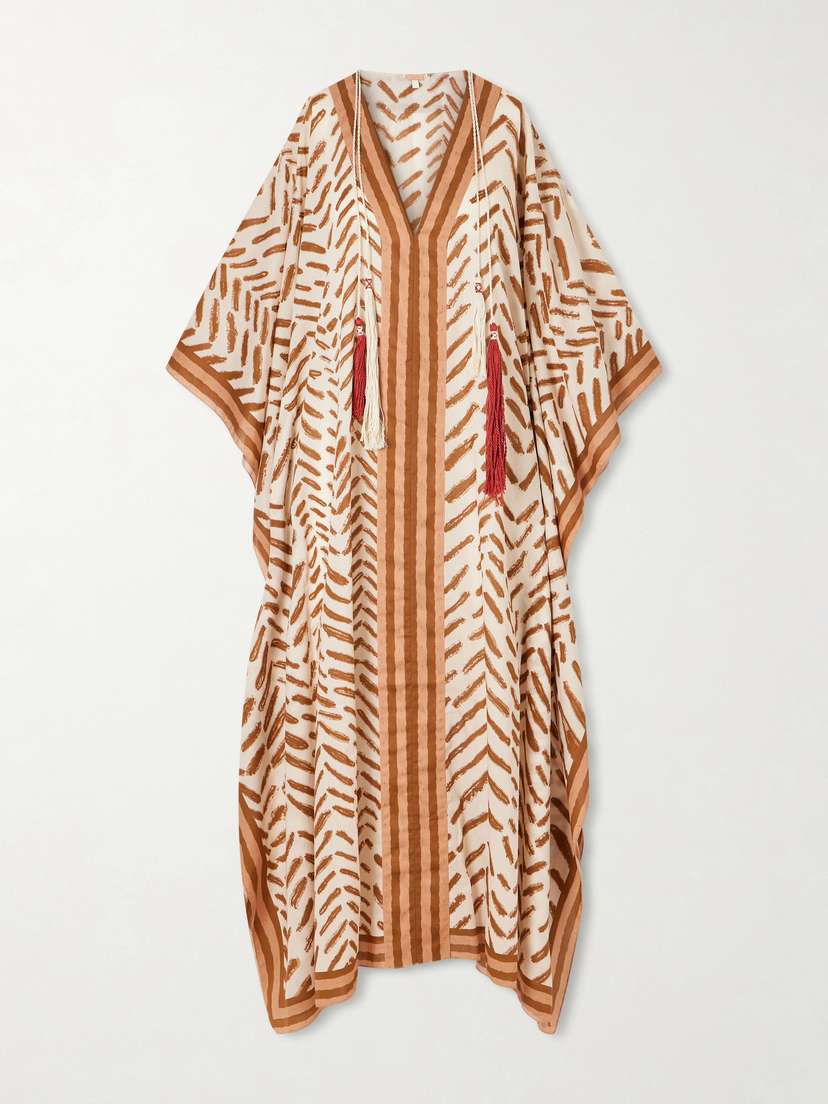 Johanna Ortiz The Secret Of The Sun Printed Cotton Kaftan | Thumbnail 5 Johanna Ortiz The Secret Of The Sun Printed Cotton Kaftan | Thumbnail 5