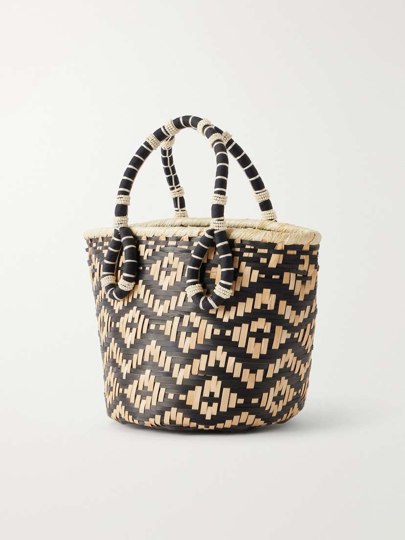 Johanna Ortiz Raffia Mini Bucket Bag | Thumbnail 4