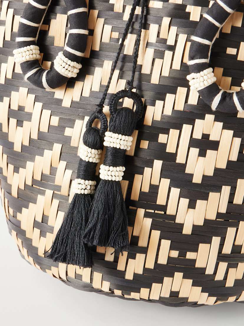 Johanna Ortiz Raffia Mini Bucket Bag | Thumbnail 5