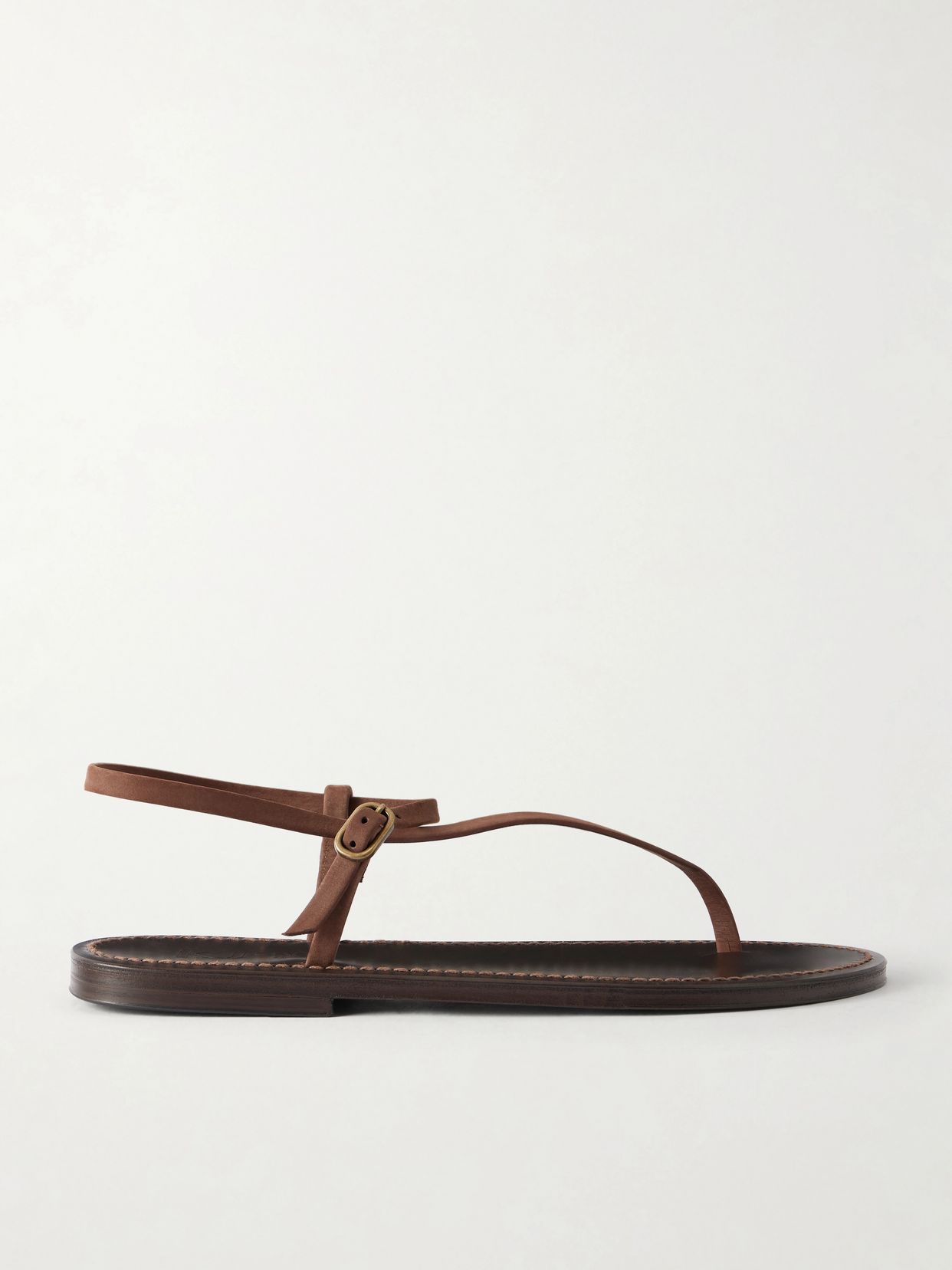 Vassili nubuck thong sandals