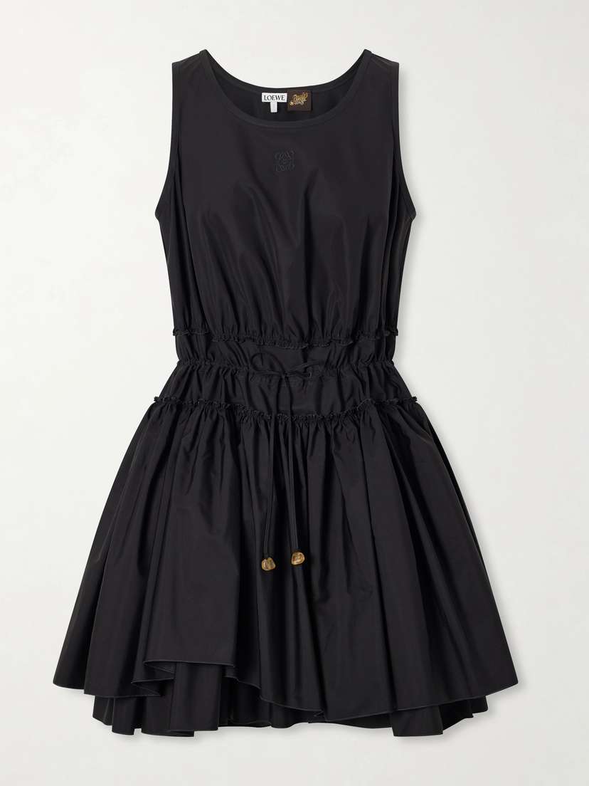 Loewe + Paula's Ibiza Cotton-poplin Mini Dress