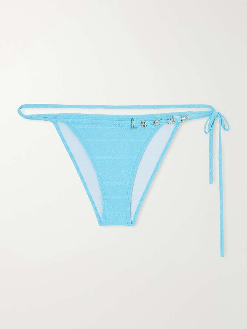 Loewe + Paula’s Ibiza Jacquard Bikini Briefs