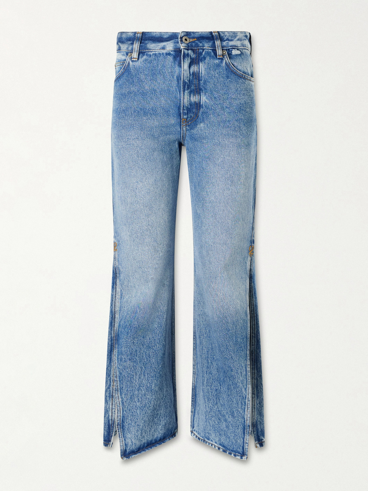 Loewe + Paula's Ibiza High-rise Flared Jeans In Blue