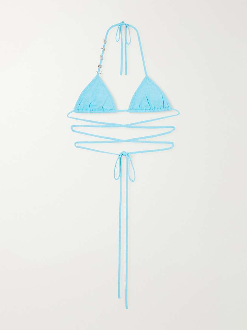 Loewe + Paula’s Ibiza Jacquard Bikini Top