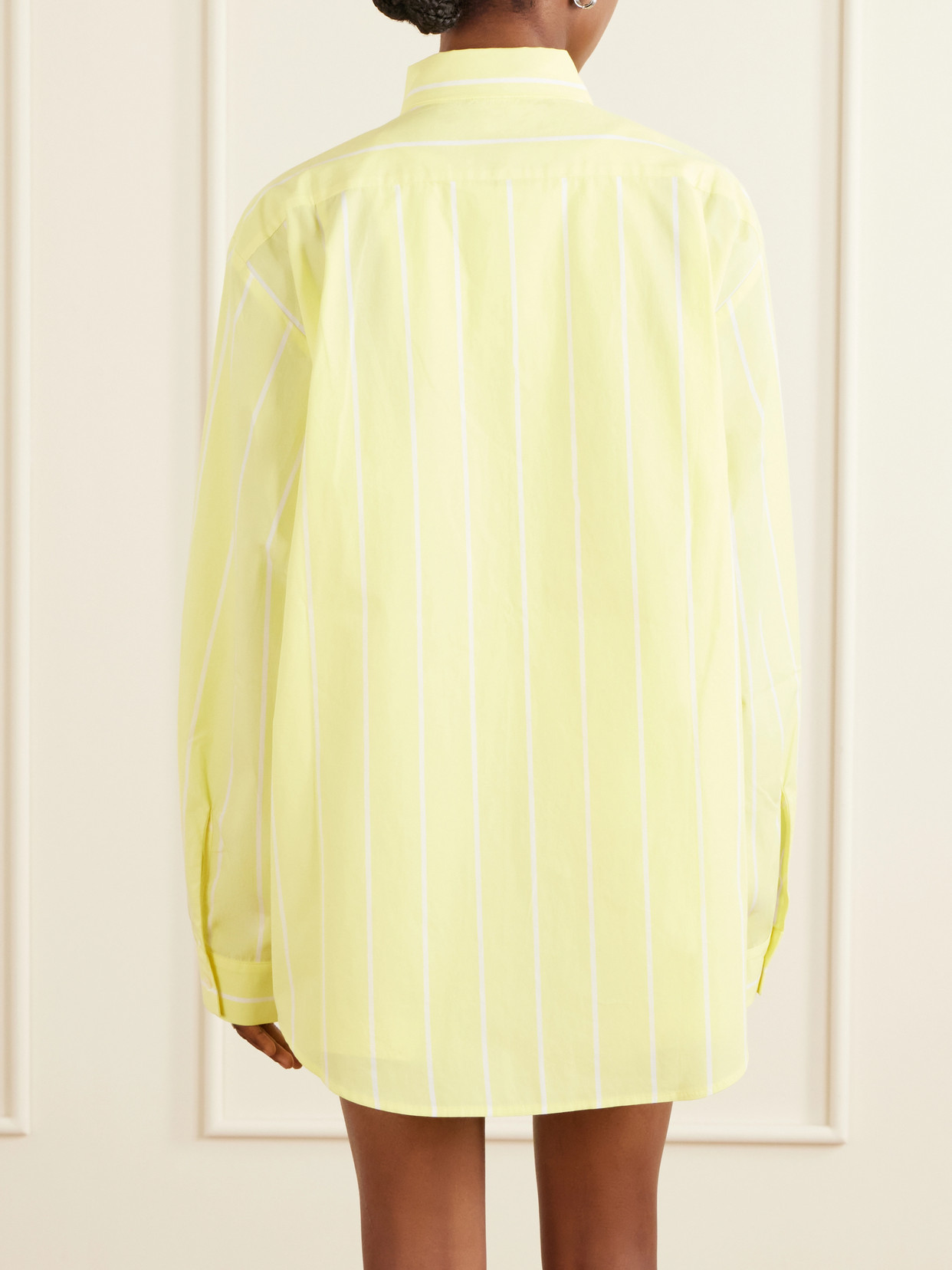 Striped Cotton-Poplin Shirt
