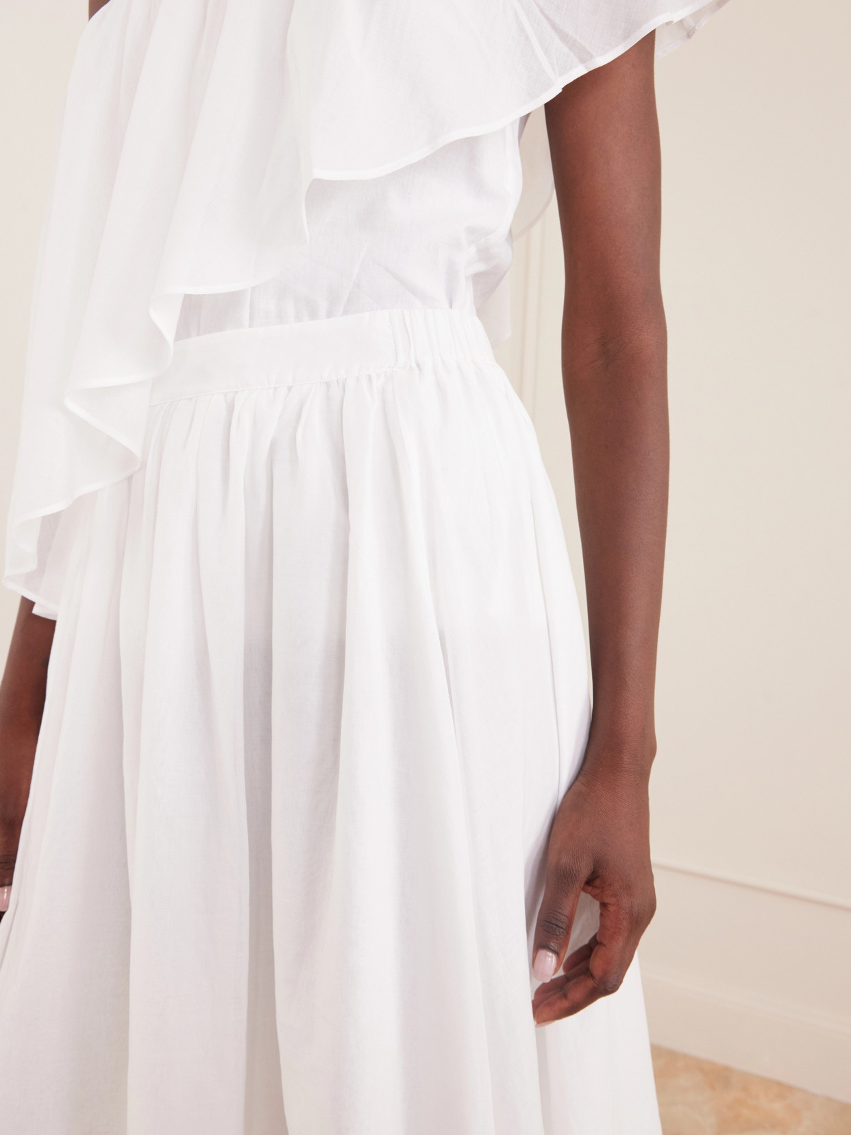 Easy Does It Cotton-Voile Midi
