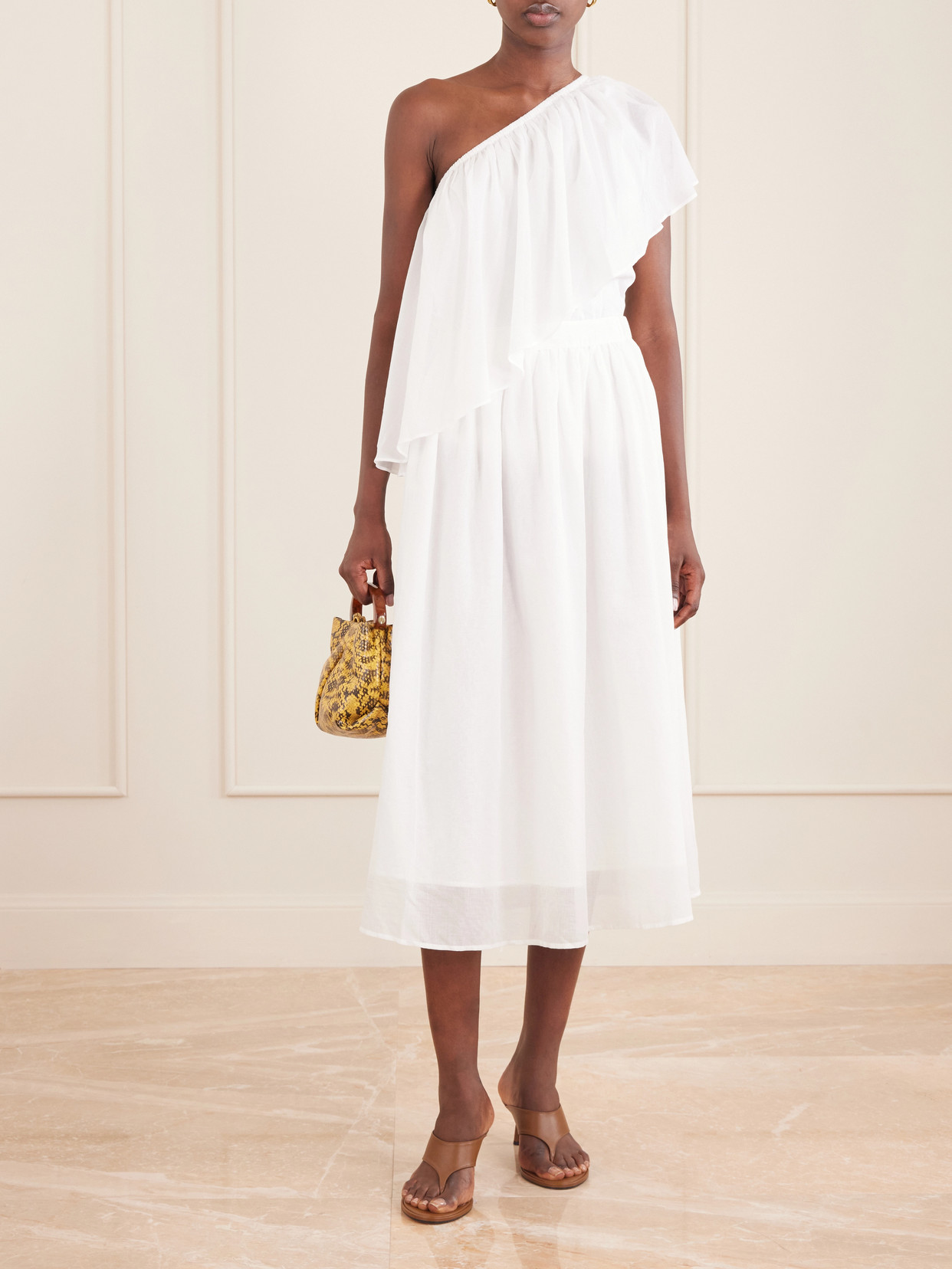 Easy Does It Cotton-Voile Midi