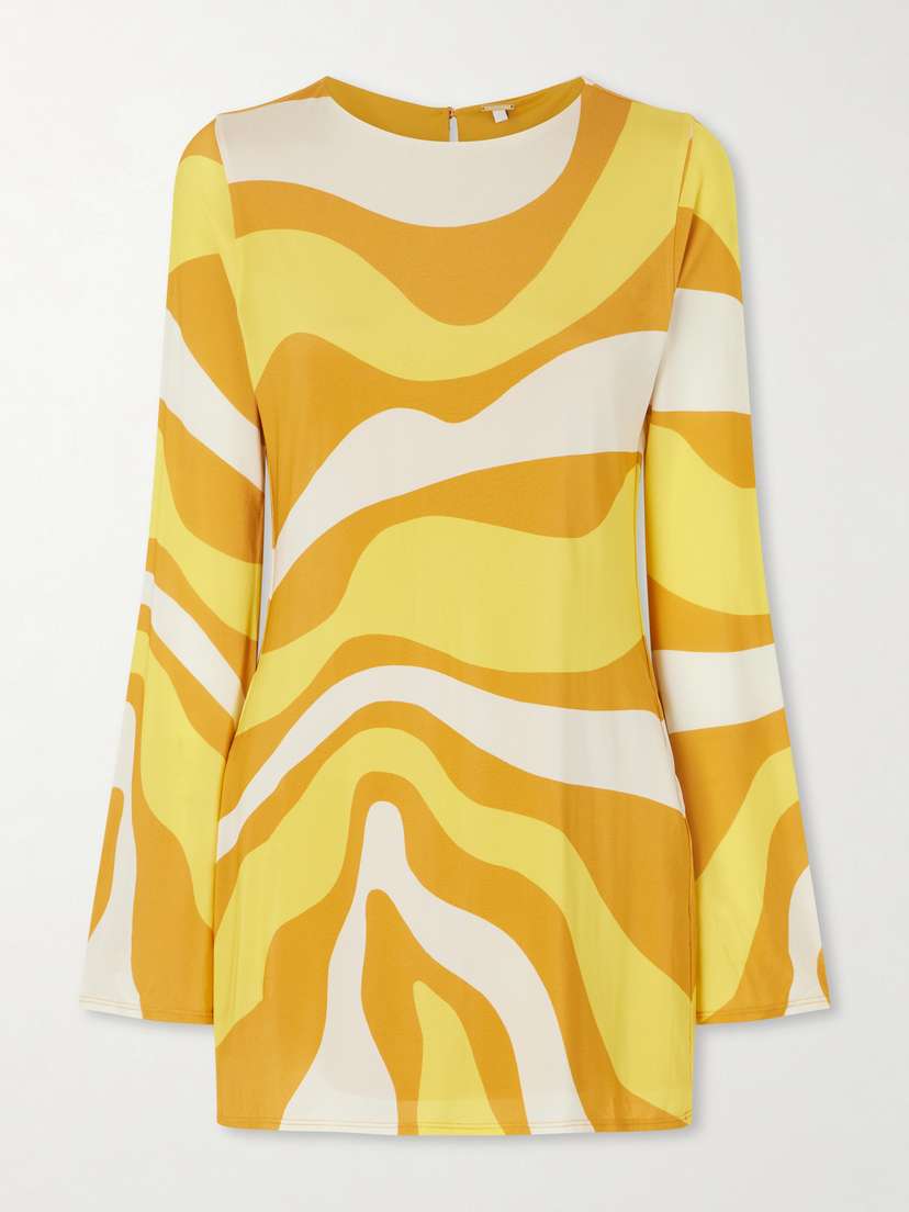 Cala de la Cruz Maisha Printed Jersey Mini Dress | Thumbnail 5 Cala de la Cruz Maisha Printed Jersey Mini Dress | Thumbnail 5