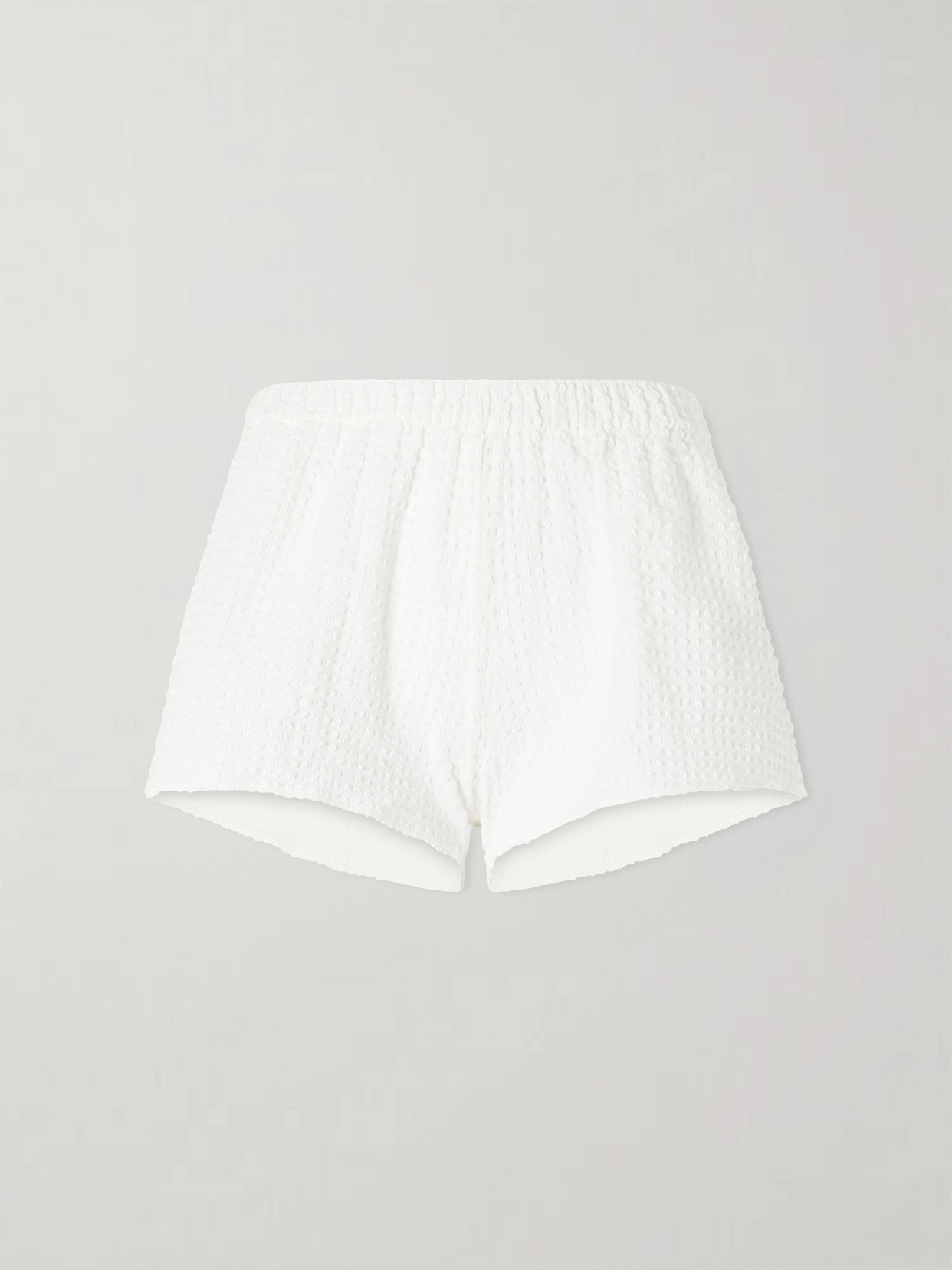 Hunza G - Runner Original Crinkle Shorts - White