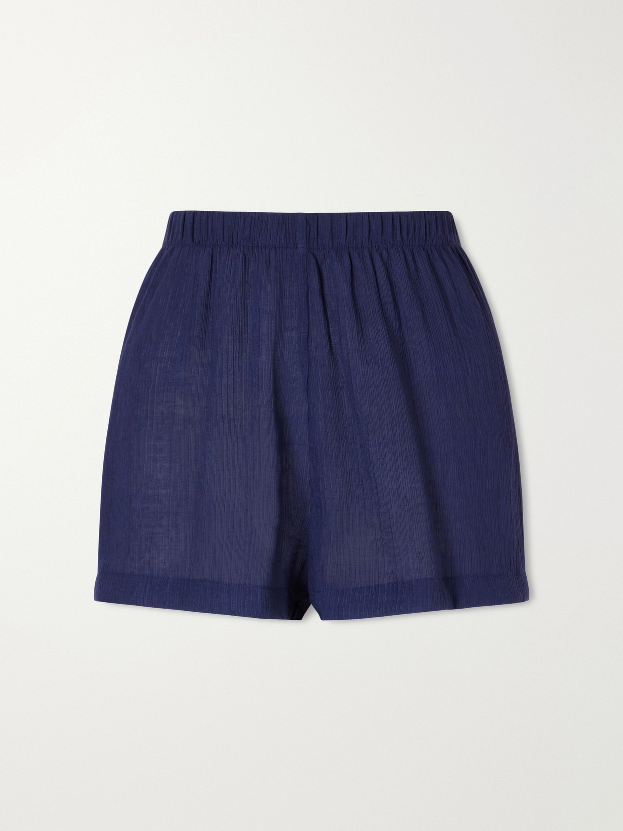 Away That Day Maldives Gauze Shorts In Blue