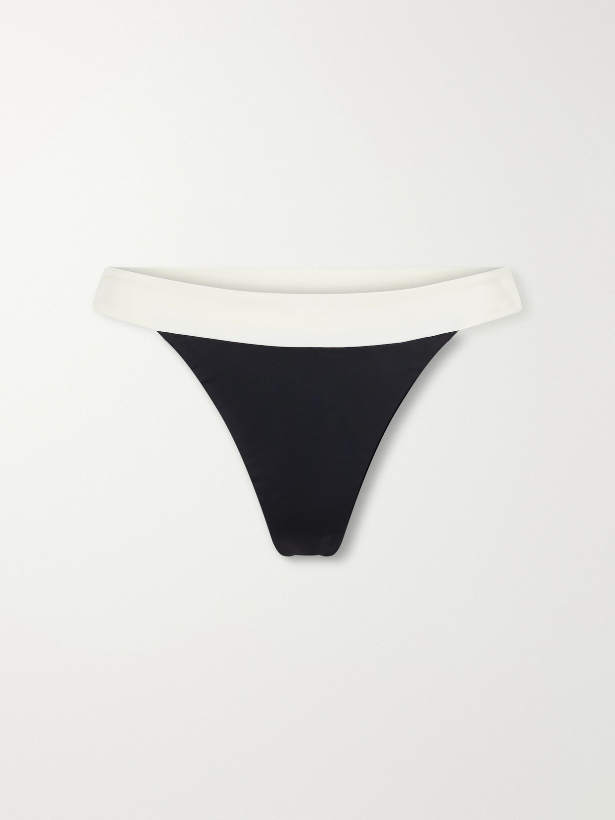 Away That Day Grenada Recycled Stretch Bikini Briefs In Black