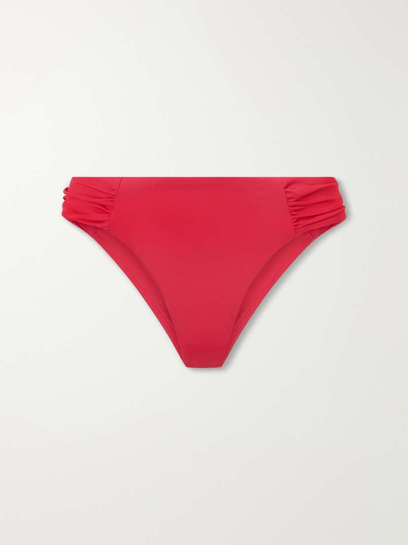 Away That Day Cannes Ruched Bikini Briefs