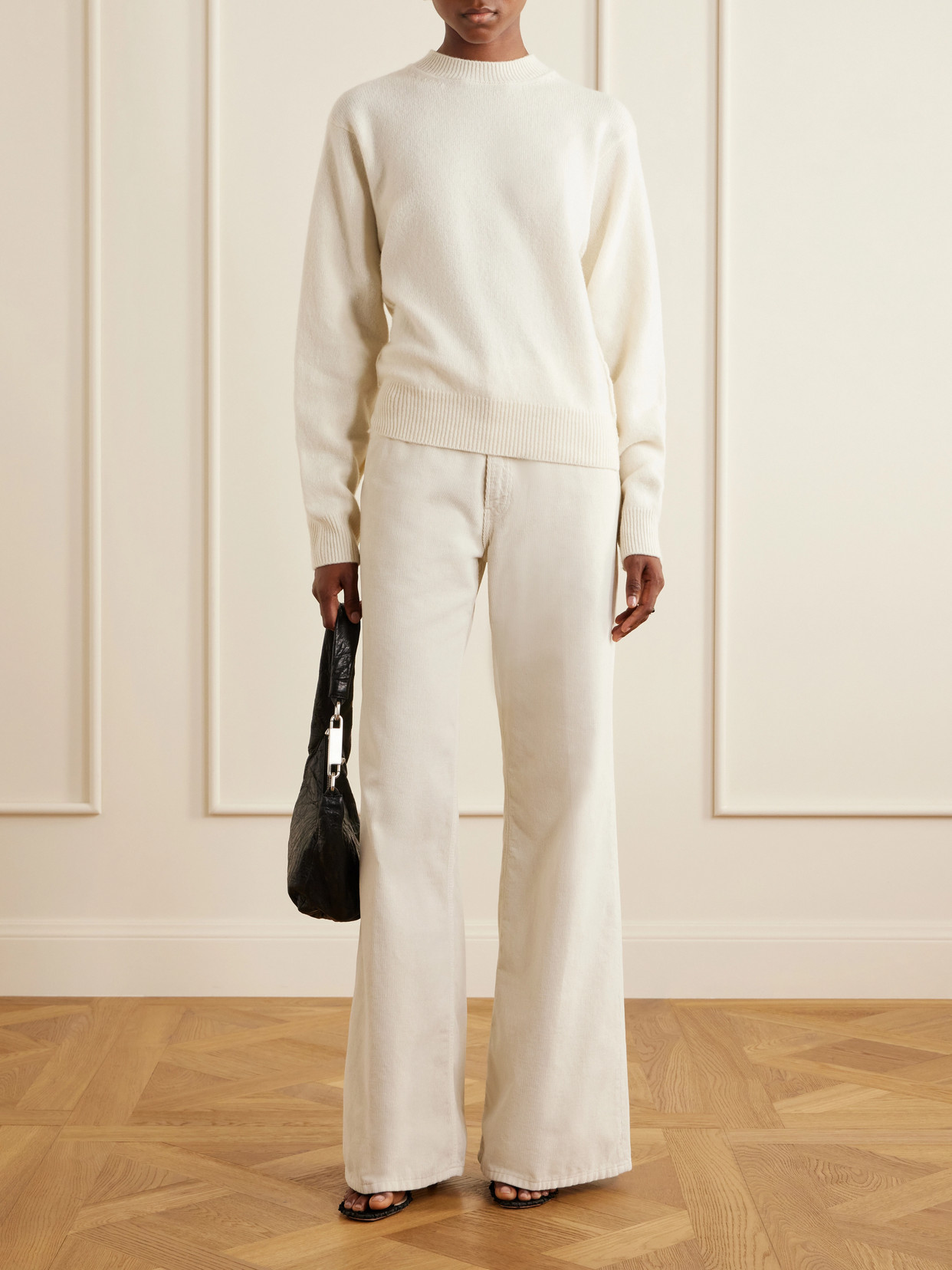 Rose Wool And Cashmere-Blend Sweater