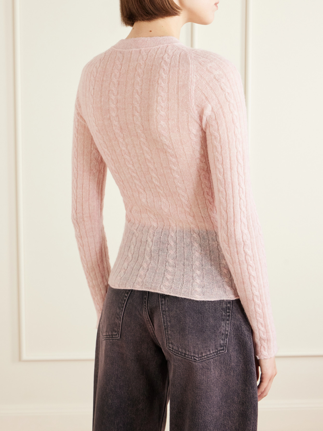 Sey Cable-Knit Alpaca-Blend Sweater
