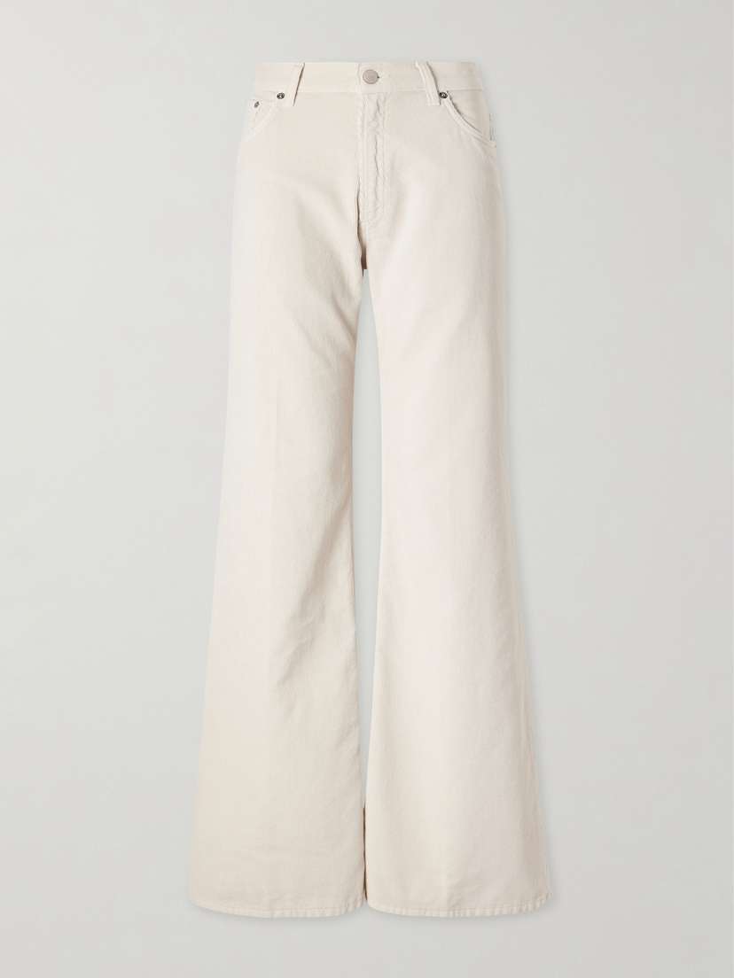 Haikure Clara Cotton-courduroy Wide-leg Pants