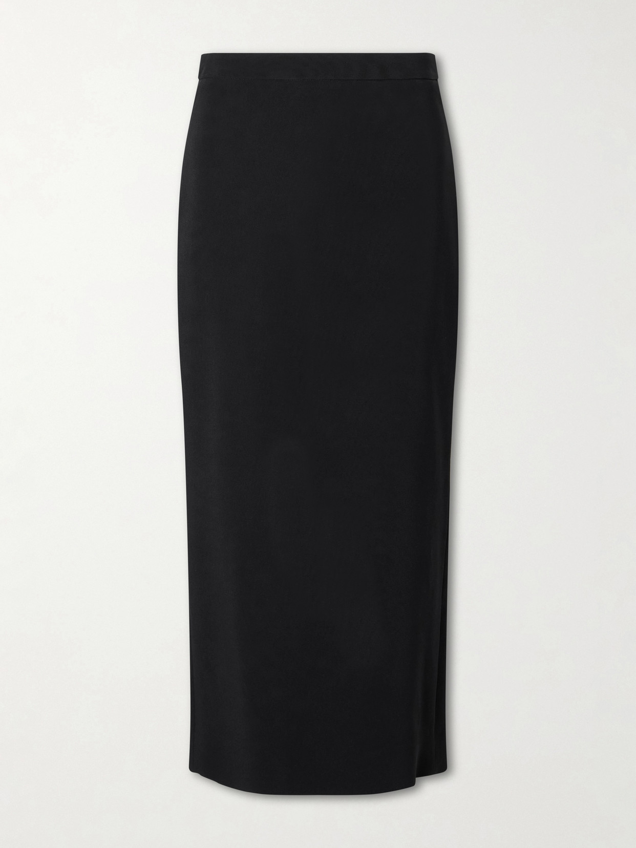 Givenchy Crepe Midi Skirt In Black